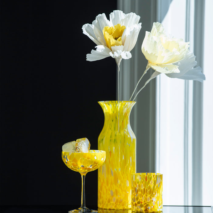 Magnor - Swirl Champagneglas gul 22 cl