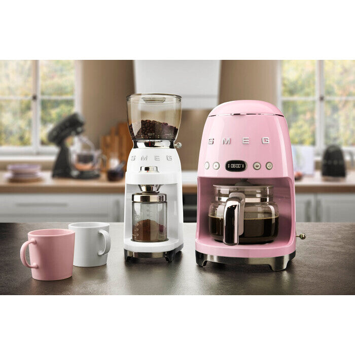 SMEG - DCF02 Kaffebryggare 1,2 L Rosa