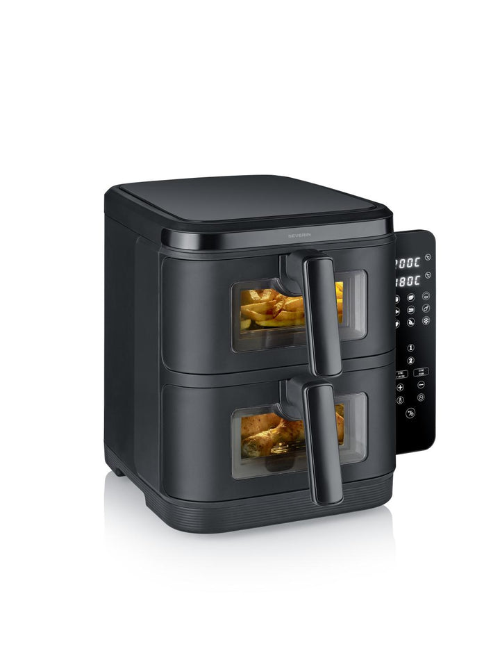 Severin - Fritös Air-Fryer S-Fry Duo Stack FR 2468