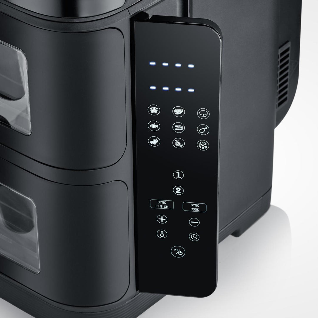 Severin - Fritös Air-Fryer S-Fry Duo Stack FR 2468