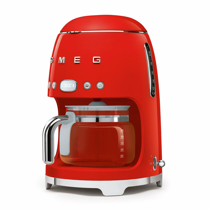 SMEG - DCF02 Kaffebryggare 1,2 L Röd