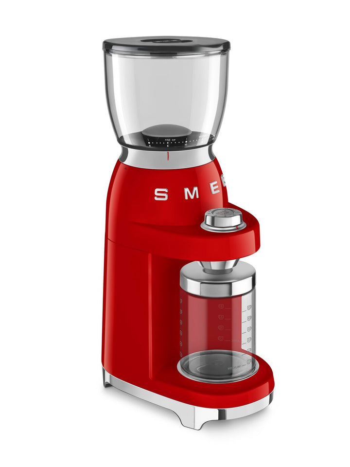 SMEG - CGF11 Kaffekvarn 350 g Röd