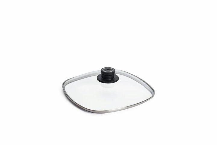 Woll - Glass Lid Grytlock i glas med ventil 26 cm