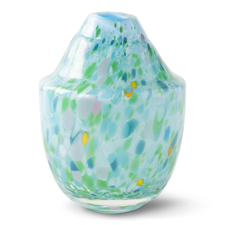 Magnor - Unik skulptur konstglas grön 17 cm