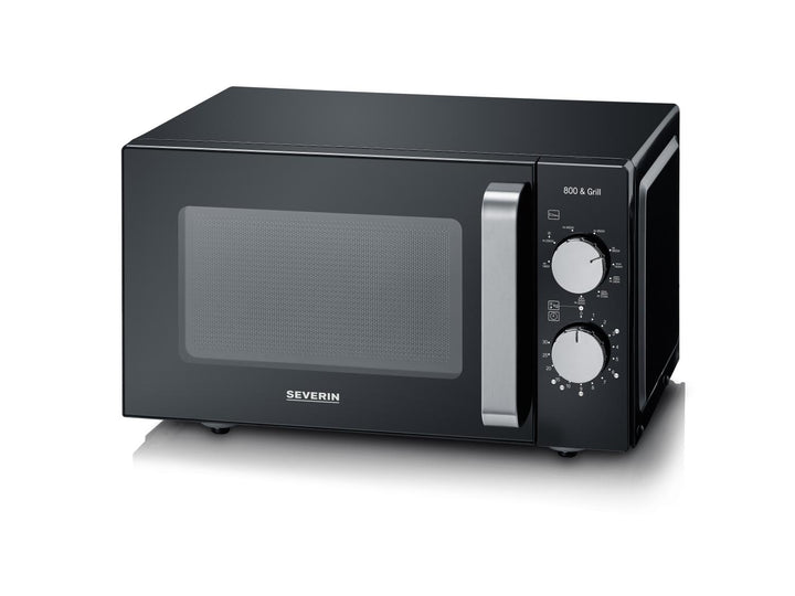 Severin - Mikrovågsugn 800W med keramisk bottenplatta & grillfunktion MW 7762