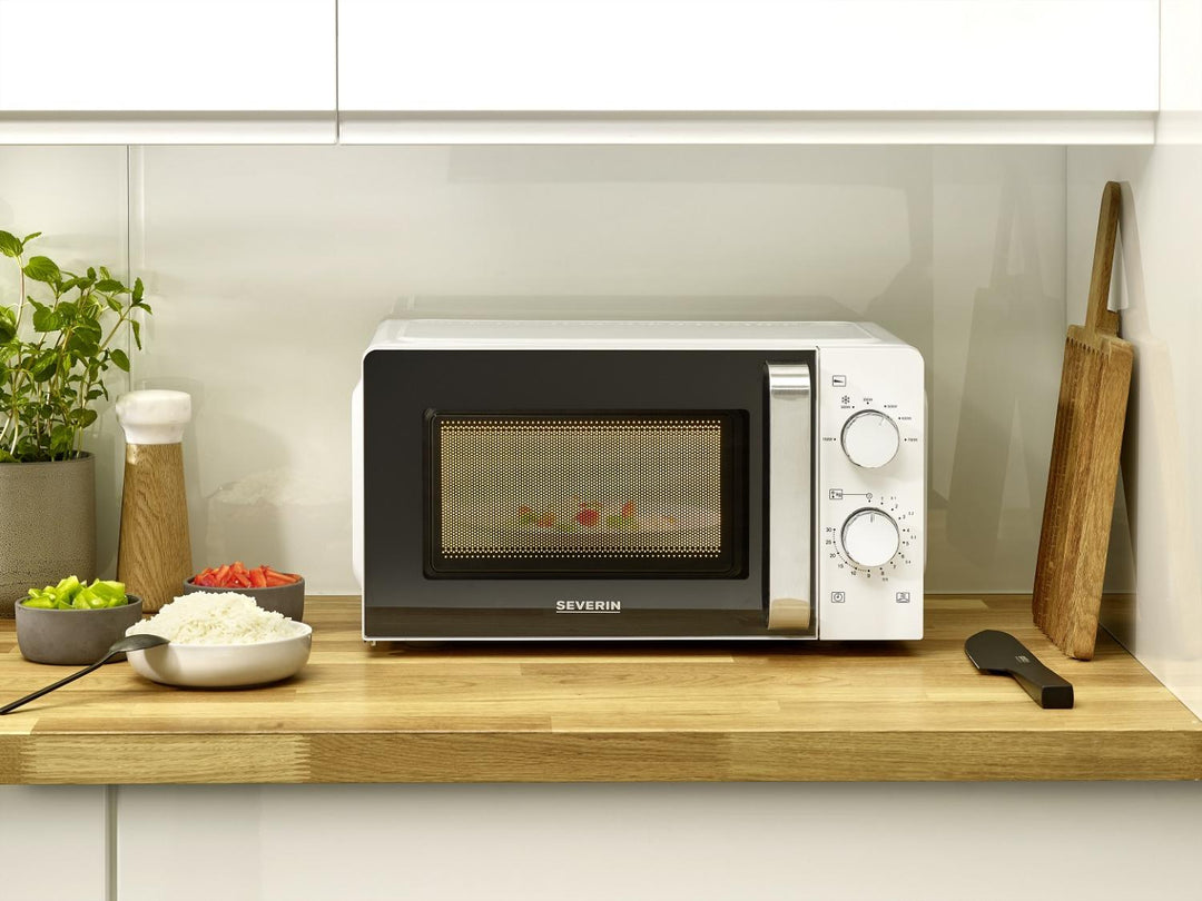 Severin - Mikrovågsugn Vit 700W 17 liter MW 7885